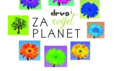 Učenici 2.b i članovi Malih ekologa drugih razreda sudjelovali u gradskoj manifestaciji “Za planet – drvo i cvijet”