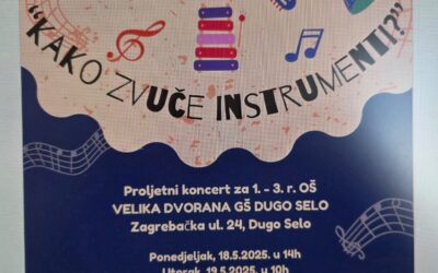 Sat Glazbene kulture u 2.b – u Glazbenoj školi Dugo Selo